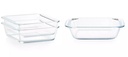 Juego De Recipientes Para Hornear Pyrex Littles Value Pack 3 Pzas Cuadrados