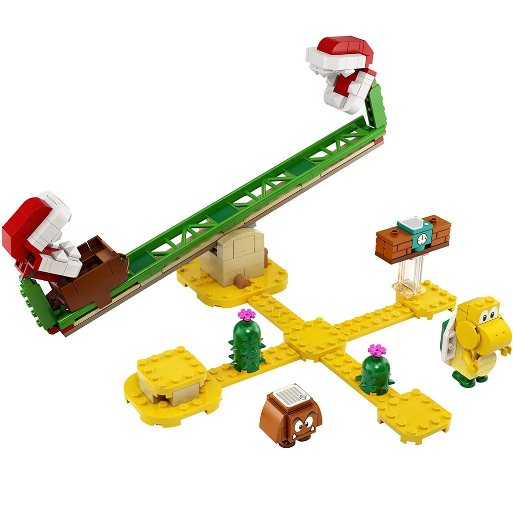 Set De Expansion Super Mario Lego Superderrape Planta Piraña 217 Pzas Multicolor