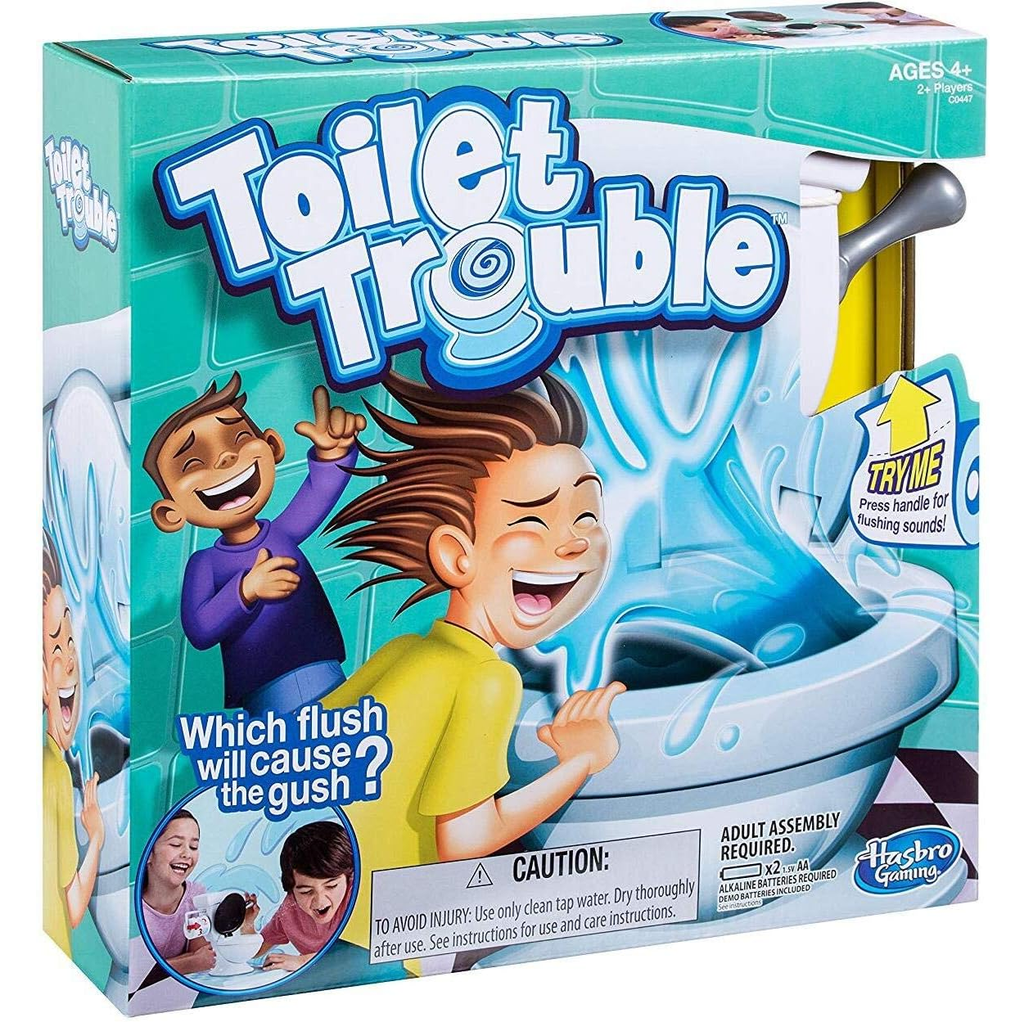 Juego De Mesa Toilet Trouble Hasbro Multicolor