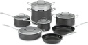 Juego De Ollas Cuisinart 13 Pzas Anodizado Negro