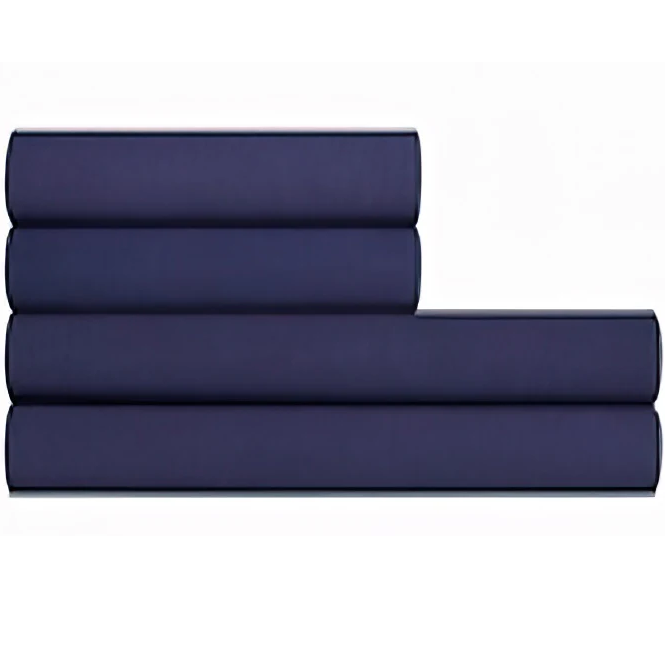 Juego De Sabanas Nautica Basic Twin 3 Pzas Azul Marino