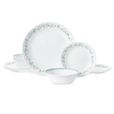 Juego De Vajilla Corelle 12 Pzas Country Cottage De Vitrelle Blanco Y Azul