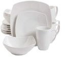 Juego De Vajilla Gibson Home 16 Pzas Zen Buffetware De Ceramica Blanco