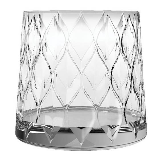 Juego De Vasos Pasabahce Leafy Bajos 4 Pzas 300 Ml De Vidrio Transparente