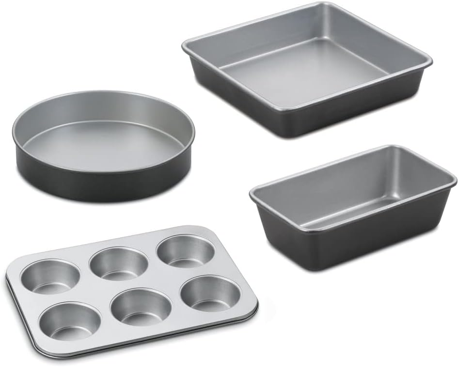 Juego de Moldes Para Horno Cuisinart Antiadherente Acero