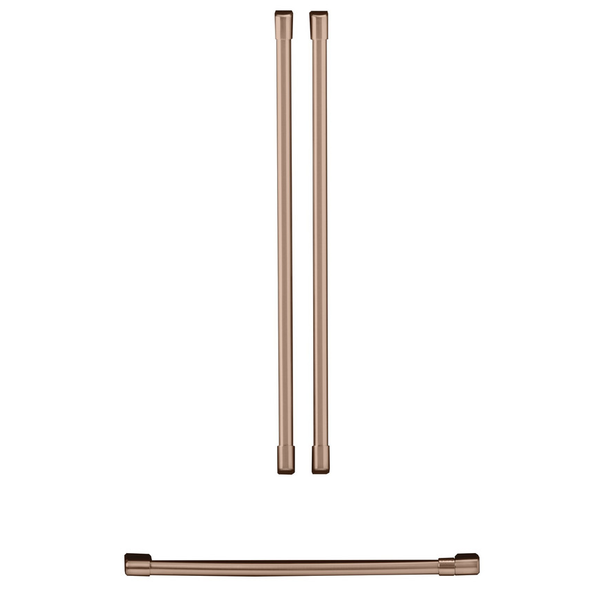 Kit De Manillas Cafe Para Nevera Frech Door Cobre