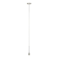 Kit De Lampara Colgante Home Depot De Varilla Con Cordon Plateado