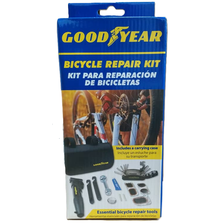 Kit Para Reparacion De Bicicletas GoodYear Con Estuche