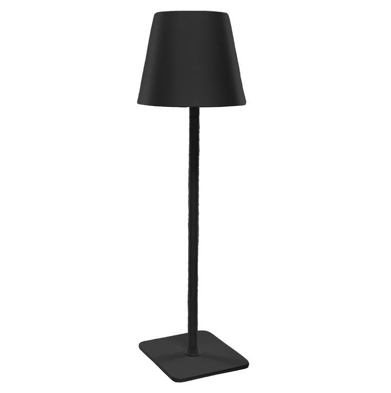 Lampara De Mesa Atmosphere Making 38 Cm Recargable Negro