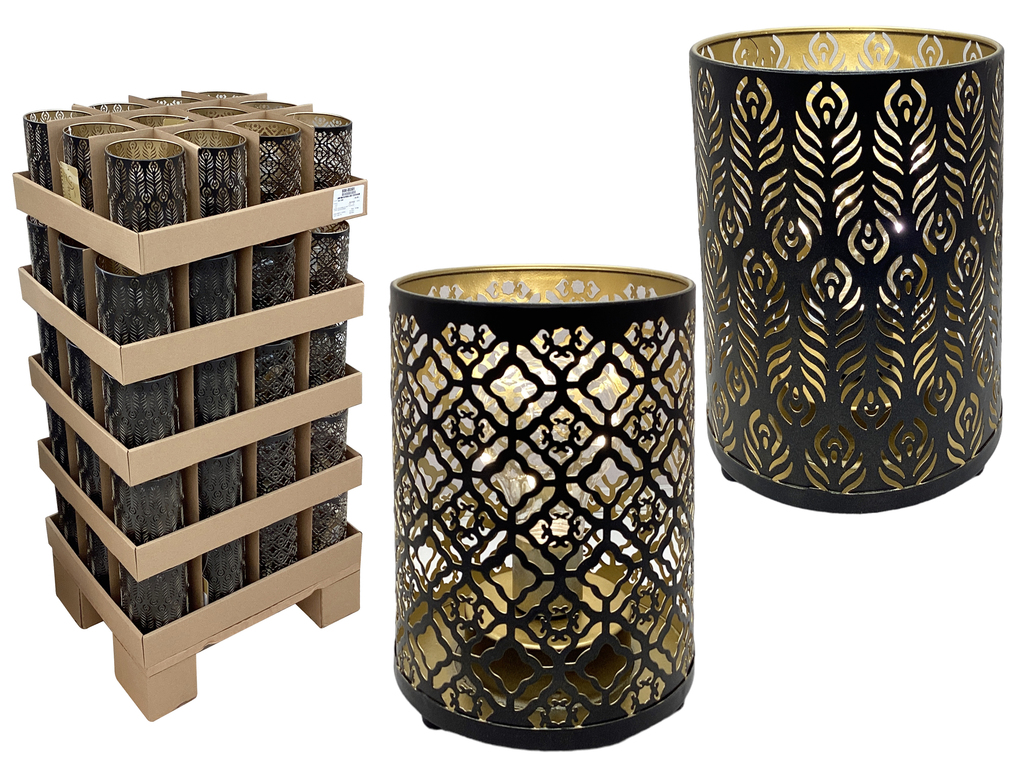 Lampara De Mesa Decore Estilo Candelabro Dorado