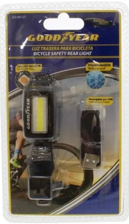 Lampara De Seguridad Goodyear Para Bicicleta