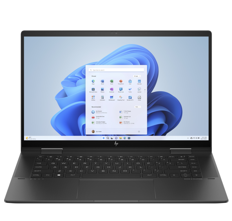 Laptop Hp 15" Envy X360 8Gb Ram/512Gb AMD Ryzen Ssd Negro