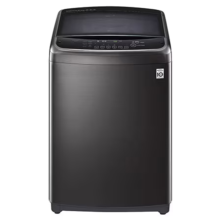 Lavadora Automatica 22 Kg LG Smart Carga Superior Inverter Acero Negro