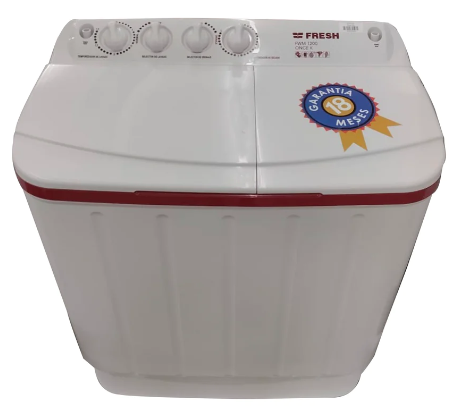 Lavadora Semi Automatica 11 Kg Fresh Doble Tina Blanco
