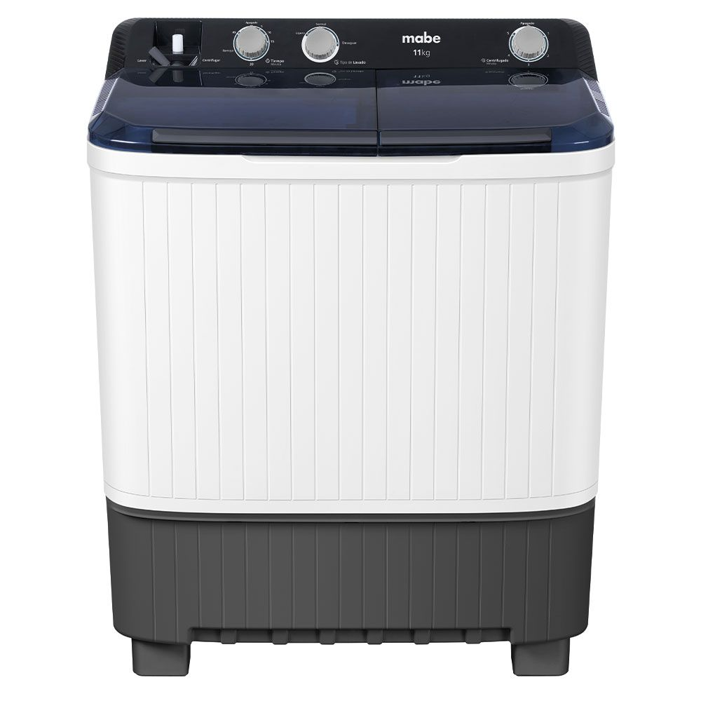 Lavadora Semi Automatica 11 Kg Mabe Doble Tina Blanco