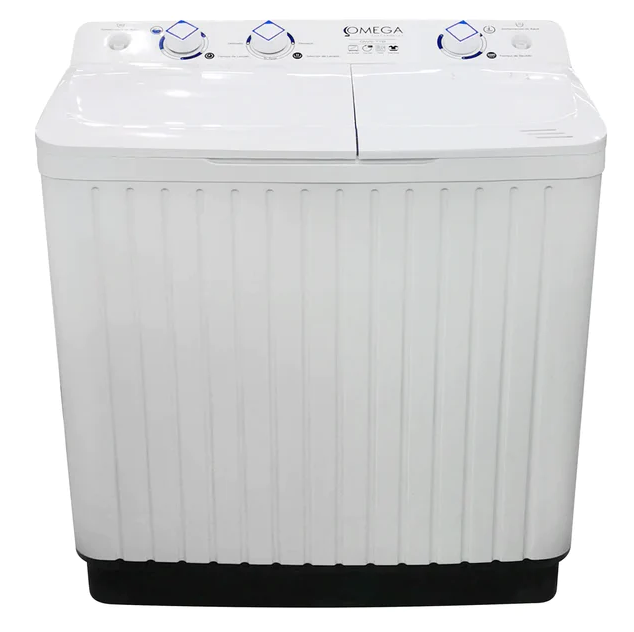 Lavadora Semi Automatica 7 Kg Omega Doble Tina Blanco