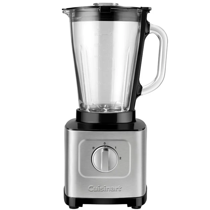 Licuadora Cuisinart Smartpower 1.5 Lts 2 Vel Vaso De Vidrio Funcion De Pulso 900W Plateado