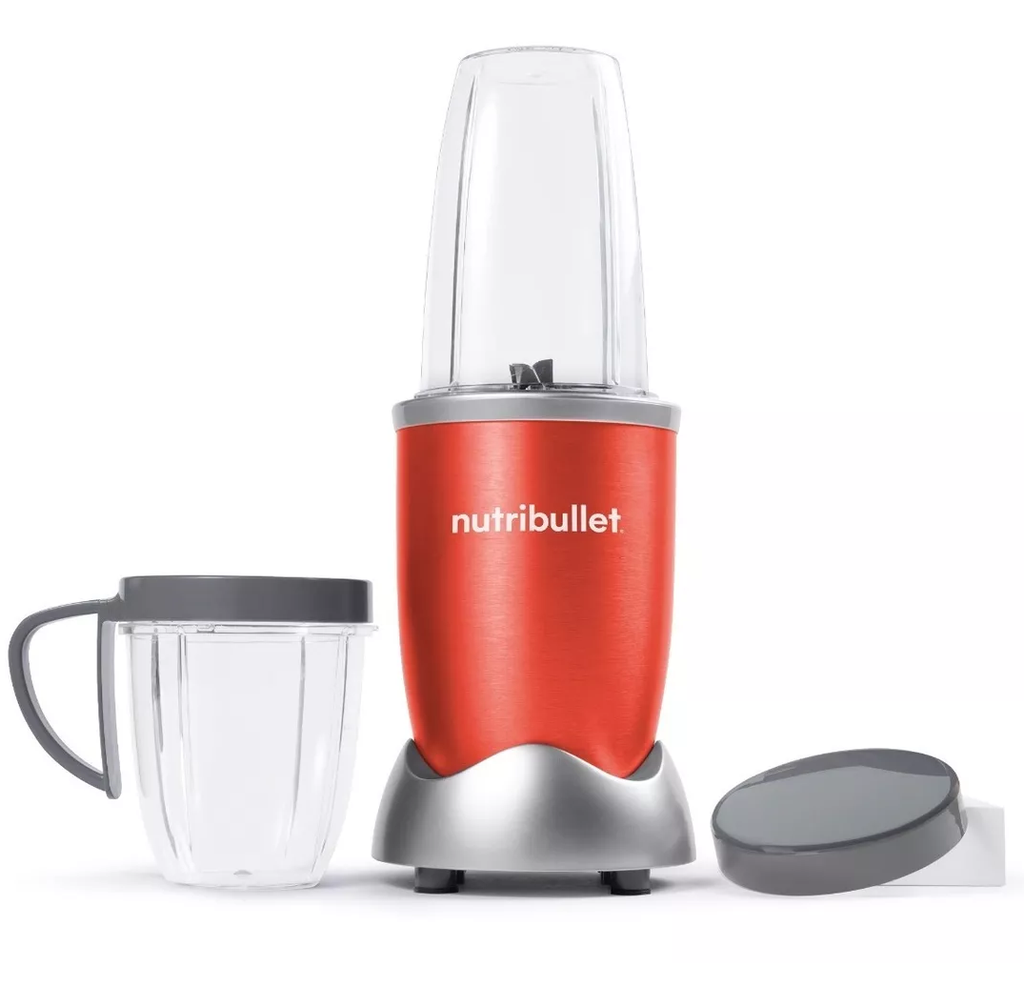 Licuadora Personal Nutribullet 1.4 Lts Con Acc Y Cuchilla Extractoras 600W Rojo
