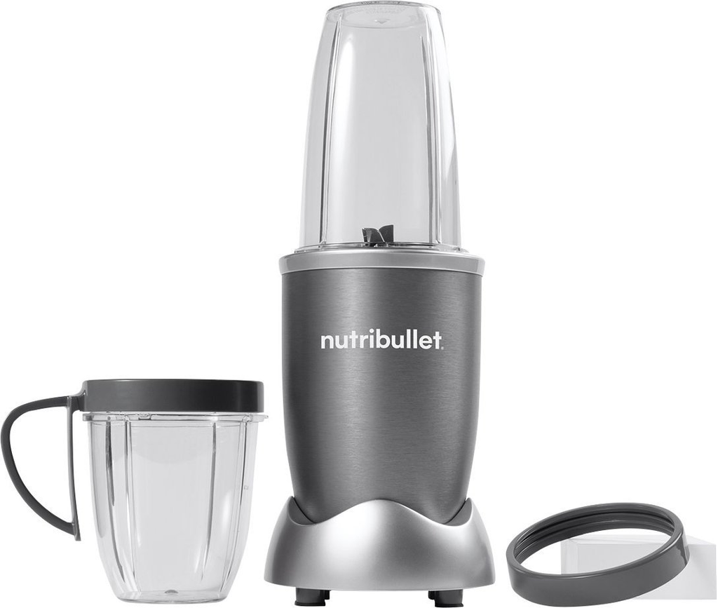 Licuadora Personal Nutribullet 700 Ml Con Acc 600W Gris Y Plateado