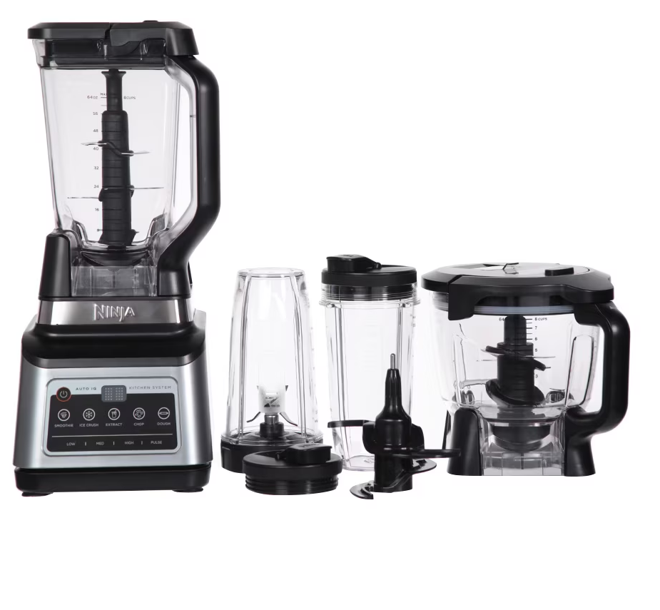 Licuadora Y Procesador Ninja Pro Plus 2.1 Lts 5 Funciones 1400W Gris