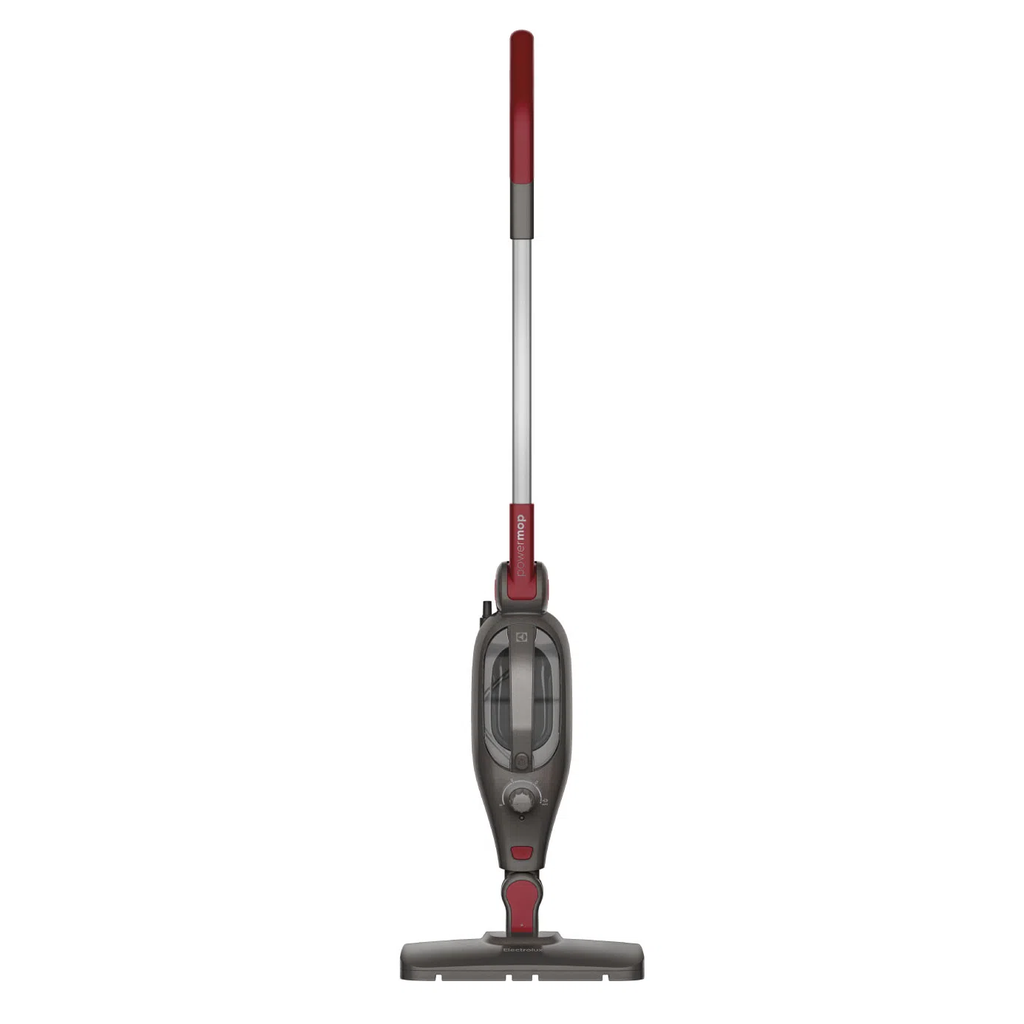 Mopa A Vapor Electrolux PowerMop Elimina Hongos Y Bacterias 1300W Gris Y Rojo