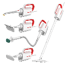 Mopa A Vapor Deerma 5 En 1 Multifuncional 1700W Blanco