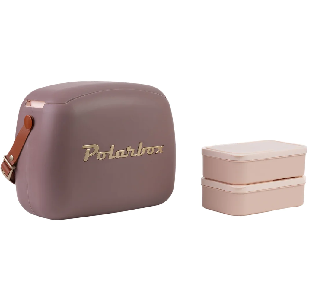 Lonchera Polarbox Urban Mauve Gold 6 Lts Morado