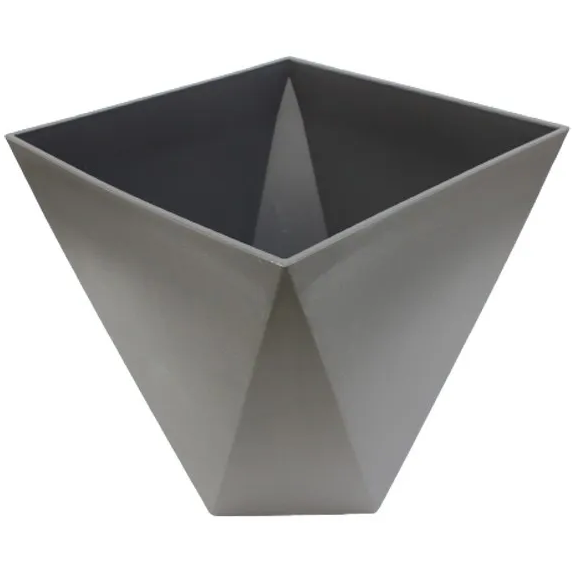 Macetero Life Art 34 Cm Gris