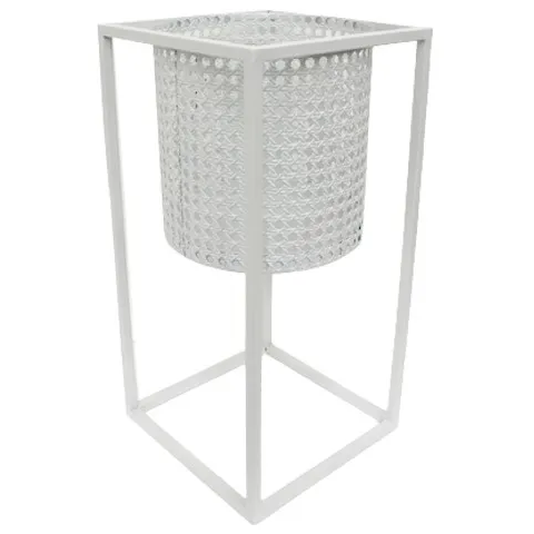 Macetero Life Art 42.5 Cm  Blanco