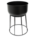 Macetero Decore 42 Cm Negro