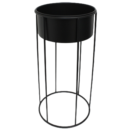Macetero Decore 50.5 Cm Negro