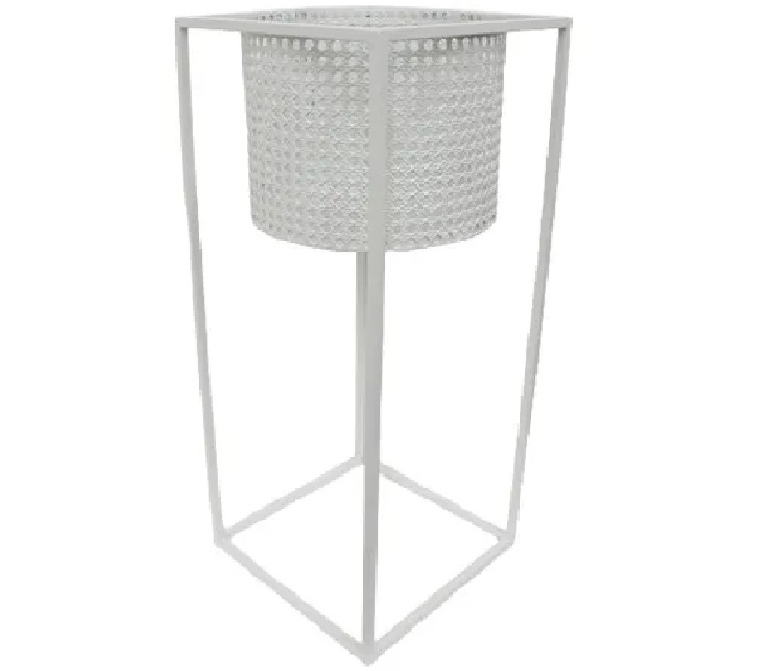 Macetero Life Art 64 Cm Blanco