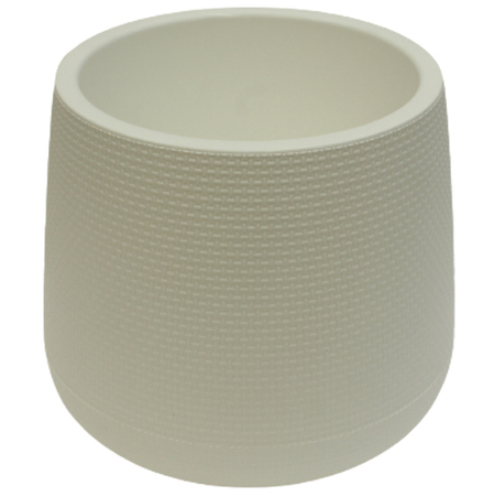 Macetero Life Art 23 Cm Blanco