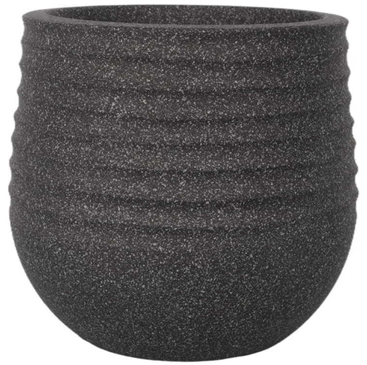 Macetero Life Art 37 Cm Negro