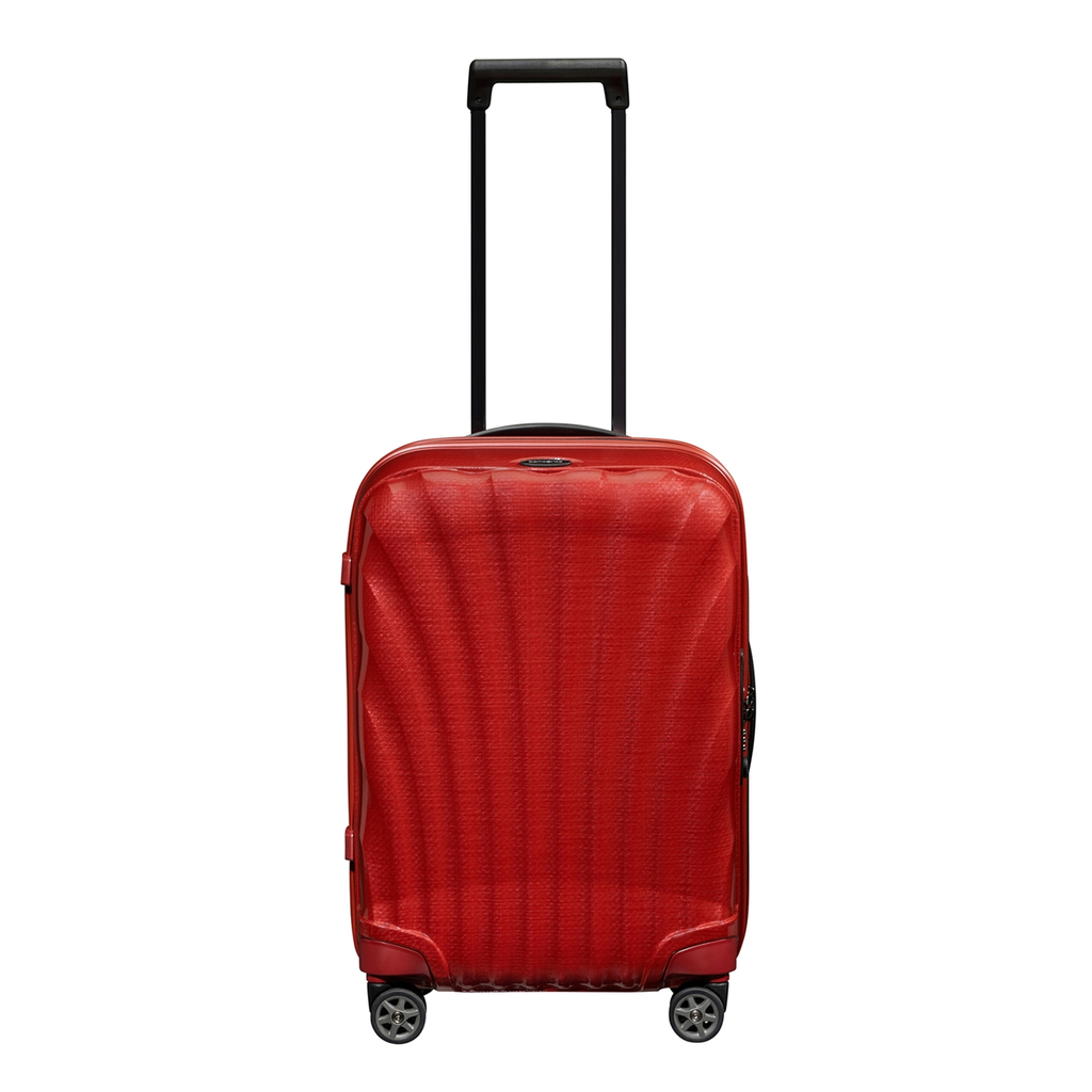 Maleta Samsonite C-Lite Giratoria 55X40X20 Cm Rojo