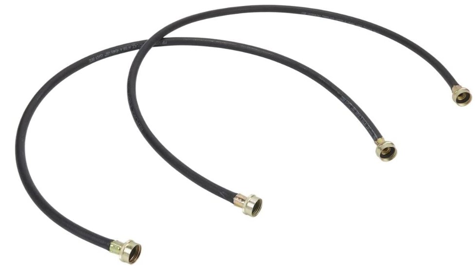 Manguera Con Empacadura Whirlpool Para Lavadoras Negro