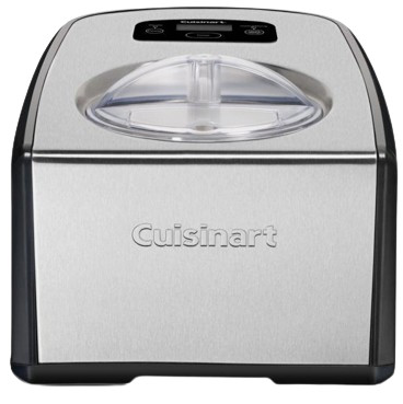 Maquina Para Hacer Helado Cuisinart Con Compresor Y Funcion Keep Cool 1.4 Lt Acero