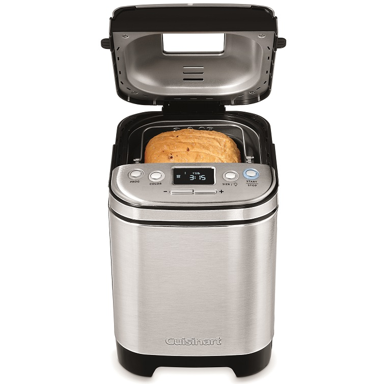 Maquina Para Hacer Pan Cuisinart 12 Menus Preprogramados 550W Acero