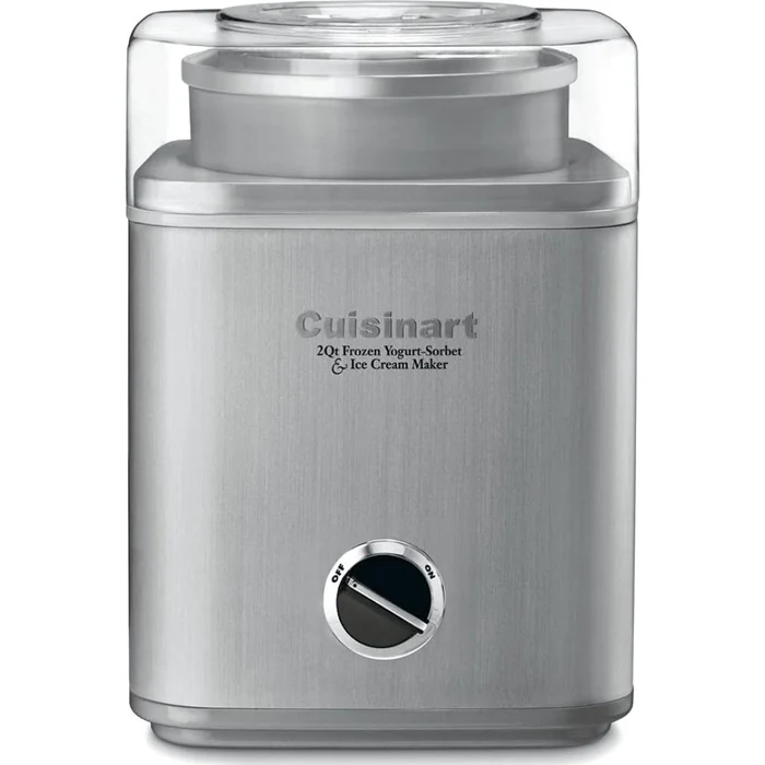 Maquina Para Hacer Helado Y Yogurt Cuisinart Con Acc 50W Plateado