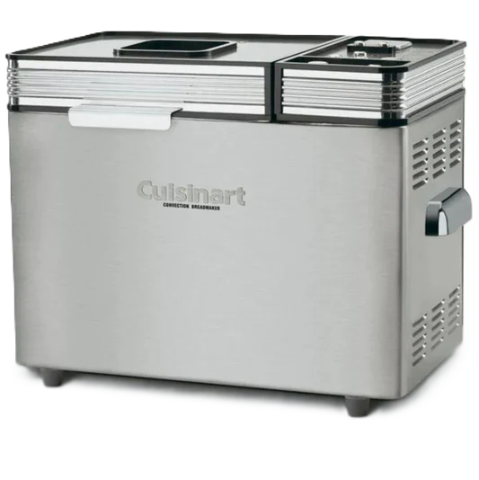 Maquina Para Hacer Pan Cuisinart De Conveccion 16 Funciones Temporizador 680W Acero