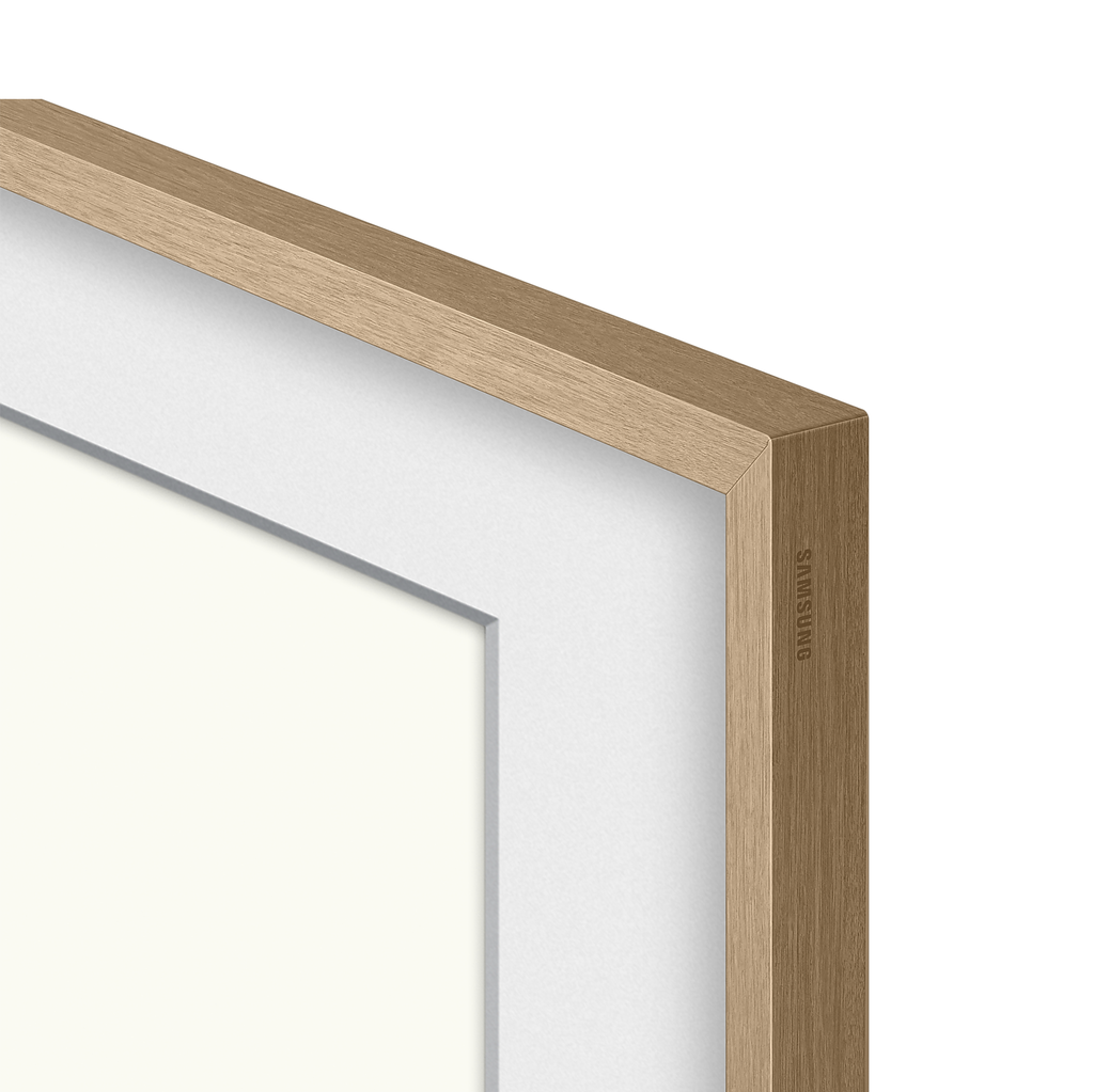 Marco 50" Samsung TV The Frame Marron Madera Clara