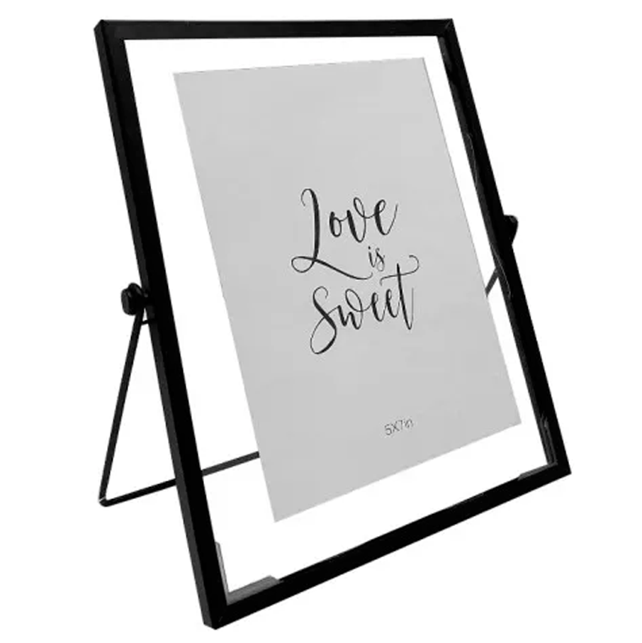 Marco De Fotos Rainbows Negro Y Transparente