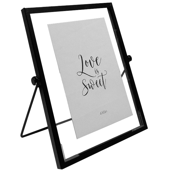 Marco De Fotos Rainbows 4X6 Cm Negro Y Transparente