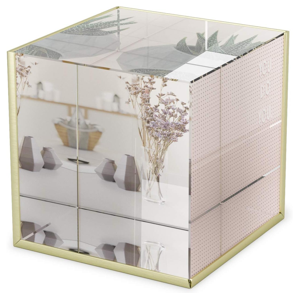 Marco De Fotos Umbra Ice Forma De Cubo De Cristal Transparente