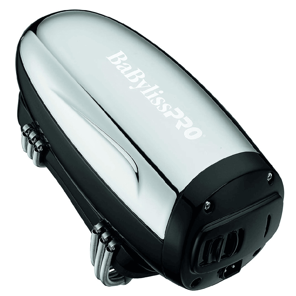 Masajeador Babyliss Pro Silver Inalambrico 2 Vel Con Vibracion Plateado