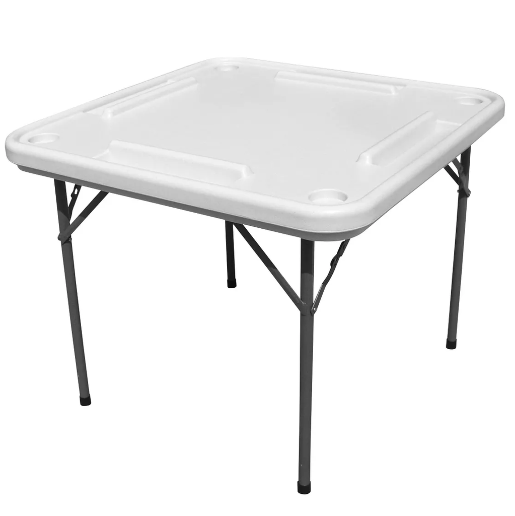 Mesa Plegable De Domino Benecasa Professional Blanco