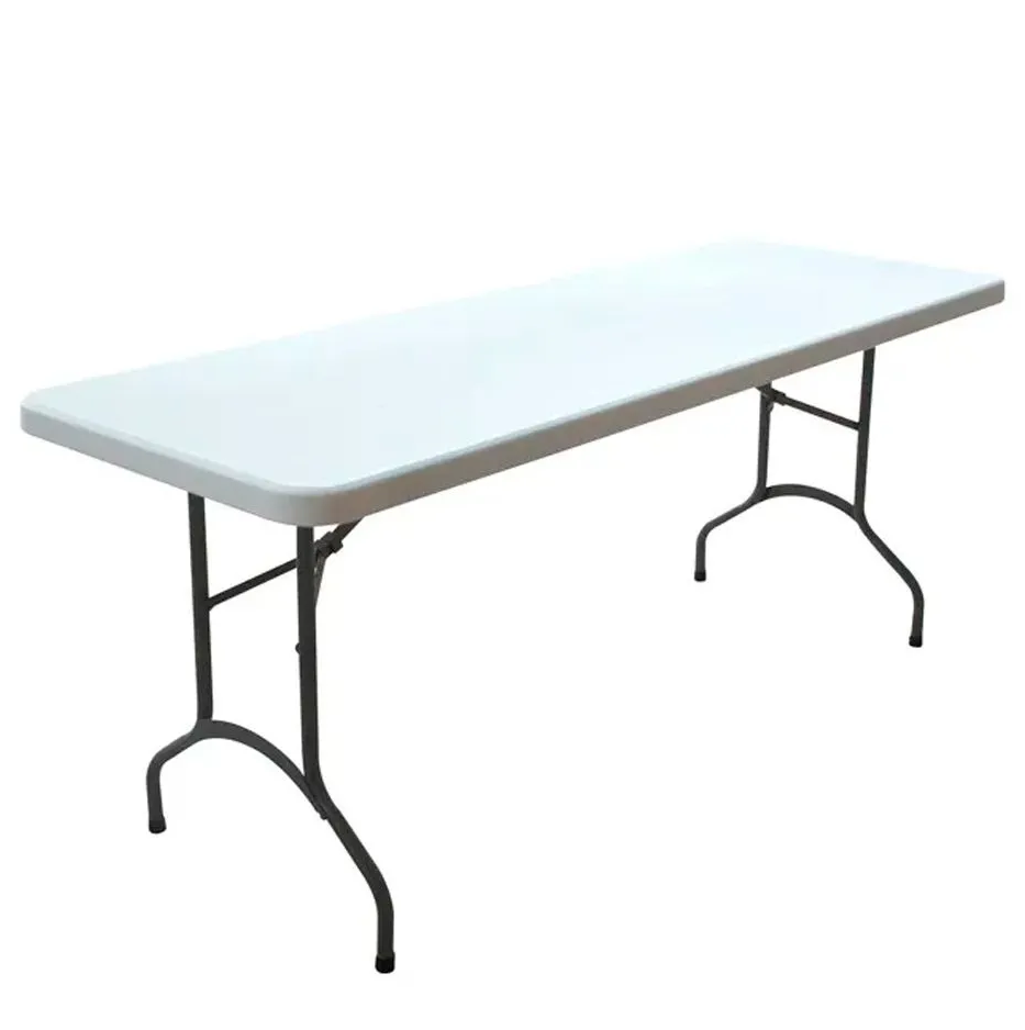 Mesa Plegable Lifetime Rectangular 180 Cm Blanco