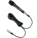 Microfono Alphasonik Professional Vocal Cardioide Dinamico Con Cable Desmontable Bobina Movil Malla Metalica Negro