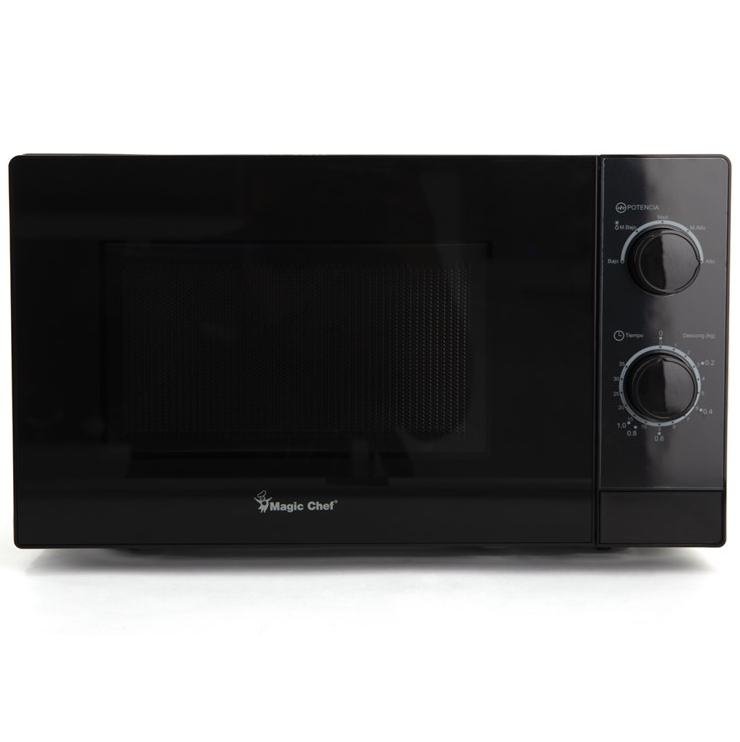 Microondas 0.7 Pies Magic Chef Negro