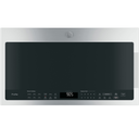 Microondas Campana 2.1 Pies GE Profile 76 Cm Control De Coccion Con Sensor Acero